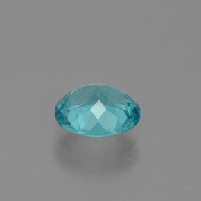 Apatite Bleu naturelle Coupe ovale, 1.34 ct, VS-SI