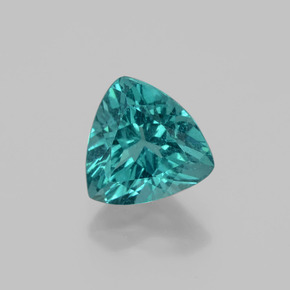 Apatite Bleu vert naturelle Trillion, 1.81 ct, VS