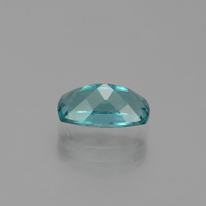 Apatite bleue naturelle coupe coussin, 1,91 ct, VS