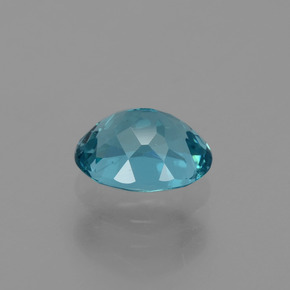 Apatite Vert bleu naturelle Coupe ovale, 1.38 ct, VS