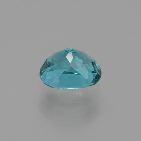 Apatite Vert bleu naturelle Coupe coussin, 1.27 ct, VS