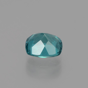 Apatite bleue naturelle coupe coussin, 1,25 ct, VS