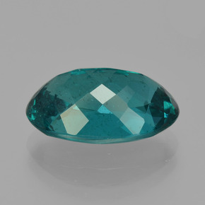 Apatite Vert bleu naturelle Coupe ovale, 5.14 ct, VS