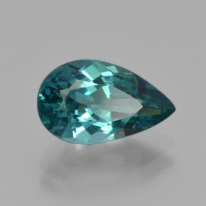 Apatite Bleu vert naturelle En forme de poire, 3.17 ct, VS