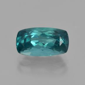 Apatite vert naturelle coupe coussin, 2,88 ct, VS