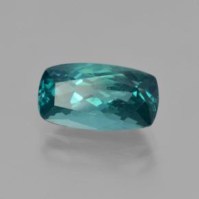 Apatite vert naturelle coupe coussin, 2,88 ct, VS