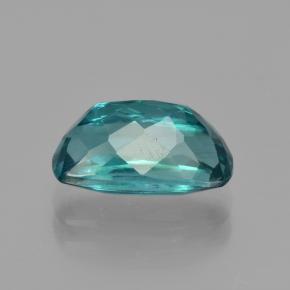 Apatite vert naturelle coupe coussin, 2,88 ct, VS