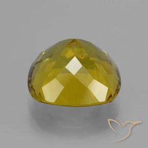 Apatite Jaune Dijon naturelle Coussin, 10.14 ct, VS