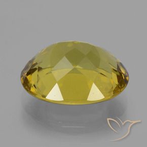 Apatite Jaune Dijon naturelle ovale, 10.86 ct, VS