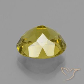 Apatite jaune naturelle coupe ovale, 4,63 ct, VS
