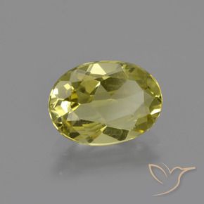 Apatite Jaune terreux naturelle ovale, 2.26 ct, VS
