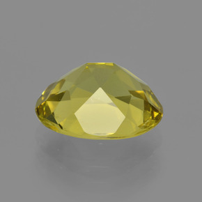 Apatite Jaune doré naturelle Coupe ovale, 4.10 ct, VS