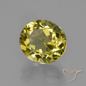 Apatite Jaune brunâtre naturelle ovale, 3.43 ct, VS