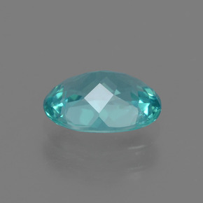 Apatite Vert bleu naturelle Coupe ovale, 1.12 ct, VS