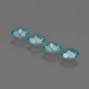 Achetez naturel ct bleue apatite gems, coupe ovale, en provenance madagascar chez gemselect. en stock, livraison internationale!