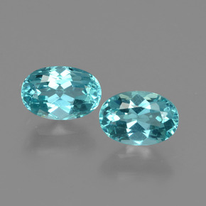 Achetez naturel ct bleue apatite gems, coupe ovale, en provenance madagascar chez gemselect. en stock, livraison internationale!