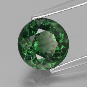 Apatite vert naturelle coupe roude, 2,31 ct, VS