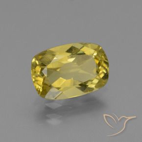 Apatite Jaune moyen naturelle Coussin, 2.01 ct, VS