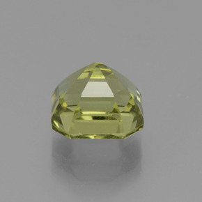 Apatite vert naturelle taille émeraude, 3,43 ct, VS