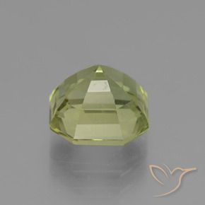 Apatite Vert clair naturelle Octogone / coupe Émeraude, 3.46 ct, VS