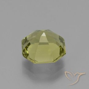 Apatite Jaune moyen naturelle Octogone / coupe Émeraude, 3.32 ct, VVS-VS