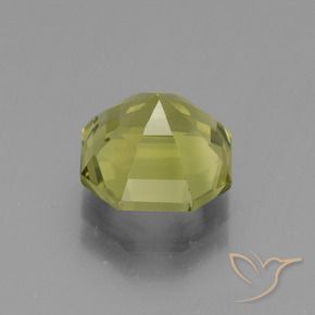 Apatite Jaune moyen naturelle Octogone / coupe Émeraude, 3.30 ct, VVS-VS