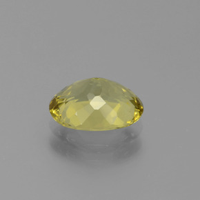 Apatite Brun vert doré naturelle Coupe ovale, 1.55 ct, VS