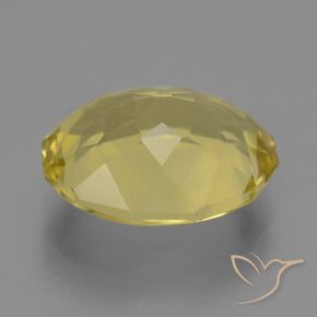 Apatite Jaune clair naturelle ovale, 7.76 ct, VS