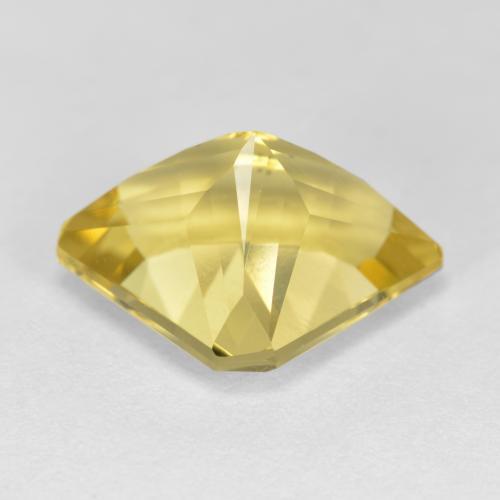 Apatite Jaune moutarde naturelle Forme fantaisie, 5.84 ct, VVS-VS