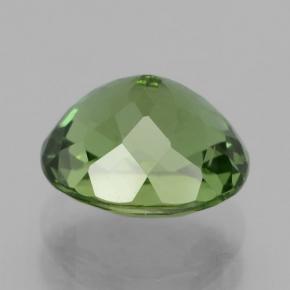 Apatite Vert foncé naturelle Coupe ovale, 2.18 ct, VS-SI