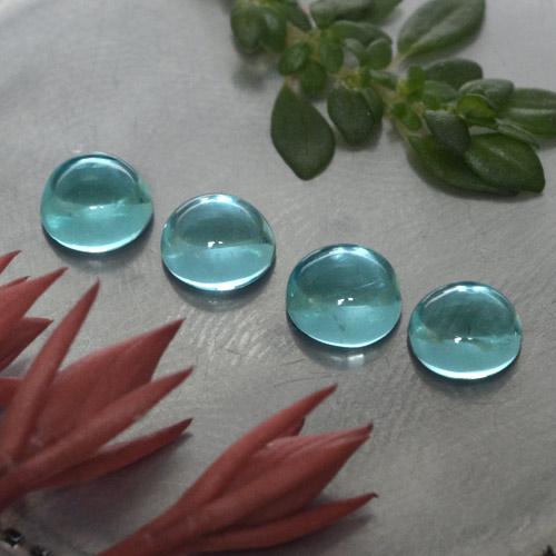 Achetez naturel 1,65ct bleue apatite gems, coupe roude, en provenance madagascar chez gemselect. en stock, livraison internationale!