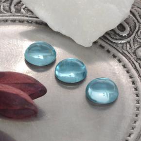 Achetez naturel 1,21ct bleue apatite gems, coupe roude, en provenance madagascar chez gemselect. en stock, livraison internationale!