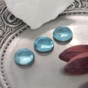 Achetez naturel 1,21ct bleue apatite gems, coupe roude, en provenance madagascar chez gemselect. en stock, livraison internationale!