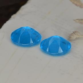 Achetez naturel 0.80ct Bleu bébé profond Apatite gems, Coupe ovale, En provenance Madagascar chez GemSelect. En stock, livraison internationale!