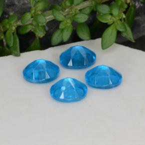 Achetez naturel 1.74ct Azur profond Apatite gems, Coupe ovale, En provenance Madagascar chez GemSelect. En stock, livraison internationale!