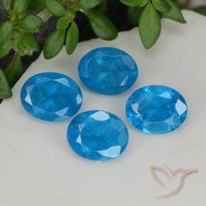 Shop natural 1.61ct Bleu moyen Apatite gems, ovale, from Madagascar at GemSelect. In stock, global shipping!