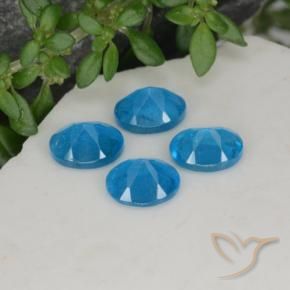 Shop natural 1.61ct Bleu moyen Apatite gems, ovale, from Madagascar at GemSelect. In stock, global shipping!
