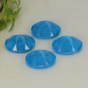 Achetez naturel 1,60ct bleue apatite gems, coupe ovale, en provenance madagascar chez gemselect. en stock, livraison internationale!
