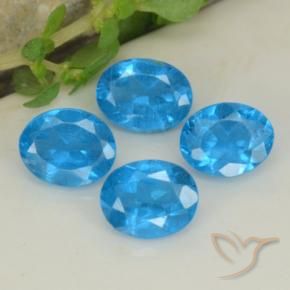 Shop natural 1.40ct Bleu intense Apatite gems, ovale, from Madagascar at GemSelect. In stock, global shipping!