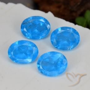 Shop natural 1.41ct Bleu intense Apatite gems, ovale, from Madagascar at GemSelect. In stock, global shipping!