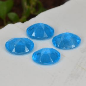 Achetez naturel 1,33ct bleue apatite gems, coupe ovale, en provenance madagascar chez gemselect. en stock, livraison internationale!