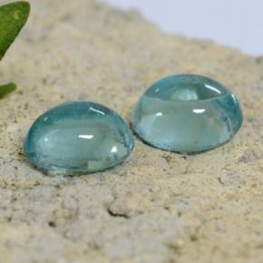 Achetez naturel 0,84ct bleu bébé apatite gems, coupe ovale, en provenance madagascar chez gemselect. en stock, livraison internationale!
