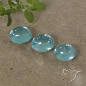 Shop natural 1.26ct Bleu olympique Apatite gems, ovale, from Madagascar at GemSelect. In stock, global shipping!