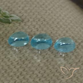 Shop natural 1.02ct Bleu Apatite gems, ovale, from Madagascar at GemSelect. In stock, global shipping!