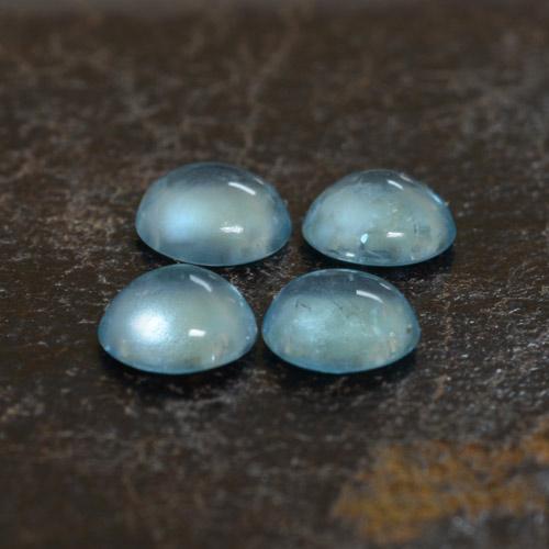 Achetez naturel 1.19ct Vert bleu clair Apatite gems, Coupe roude, En provenance Madagascar chez GemSelect. En stock, livraison internationale!