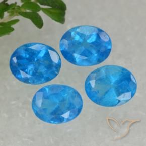 Shop natural 1.57ct Bleu intense Apatite gems, ovale, from Madagascar at GemSelect. In stock, global shipping!