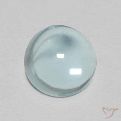 Apatite Bleu-vert léger naturelle Tour, 0.69 ct, Transparent