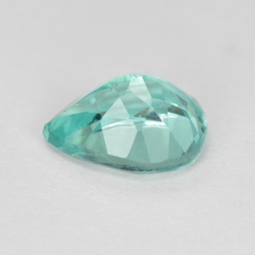 Apatite Vert bleu clair naturelle En forme de poire, 1.08 ct, VS