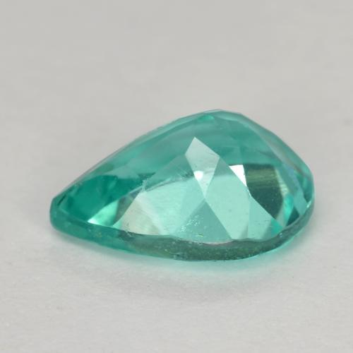 Apatite Bleu vert naturelle En forme de poire, 1.07 ct, VS
