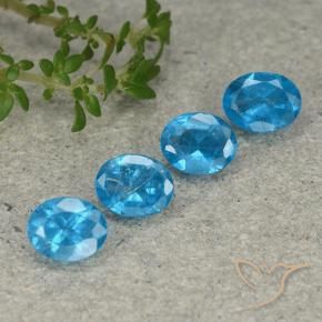Shop natural 1.28ct Bleu moyen Apatite gems, ovale, from Madagascar at GemSelect. In stock, global shipping!